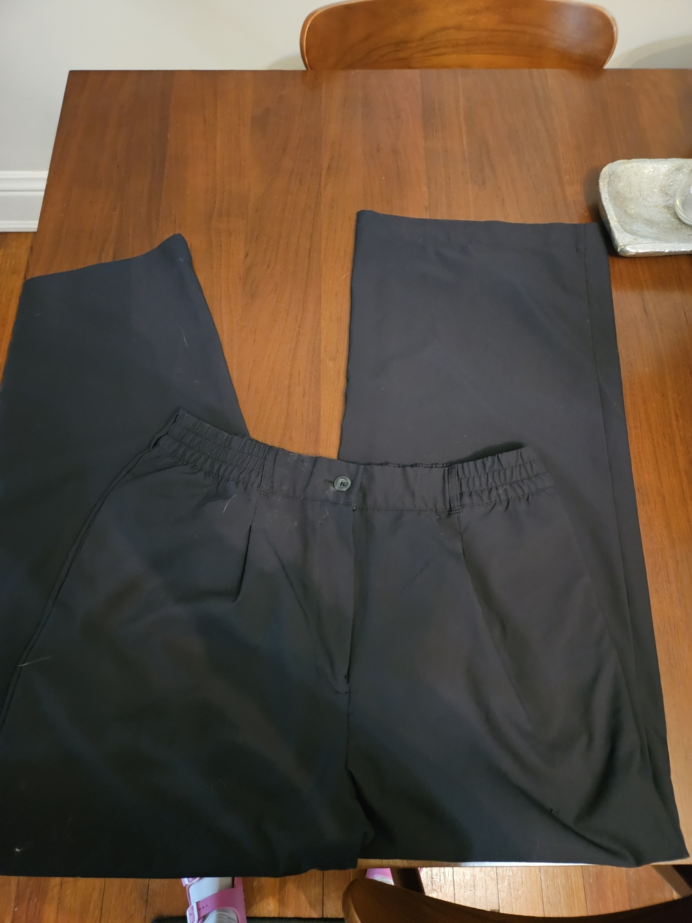 Beyond Yoga Women’s Black Wide-Leg Trousers - Picture 2 of 5